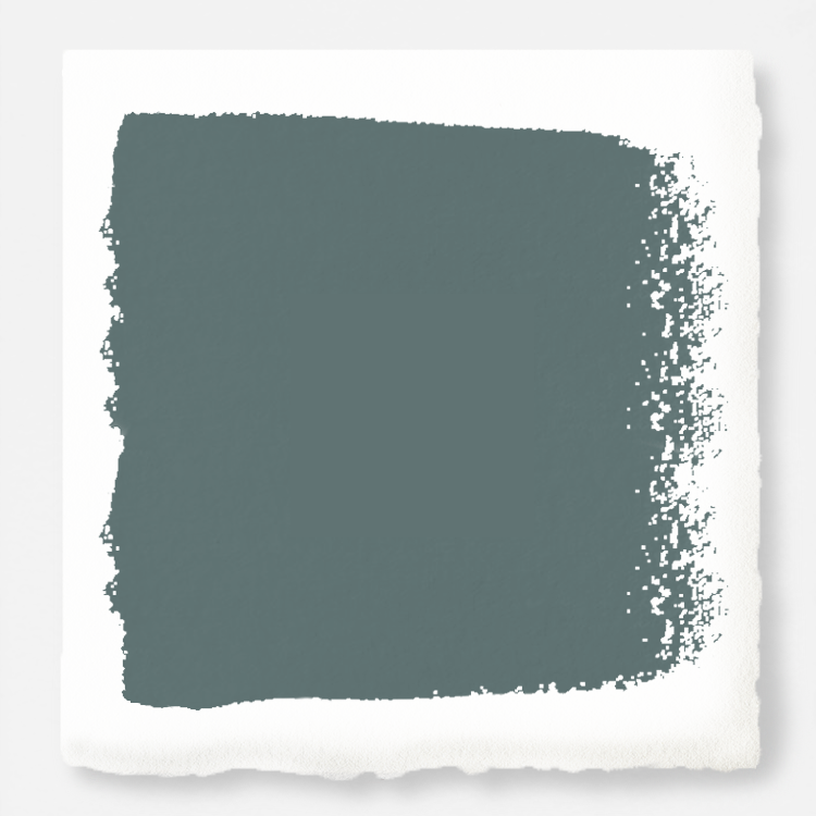 deep muted blue with grey undertones paint named duke gray