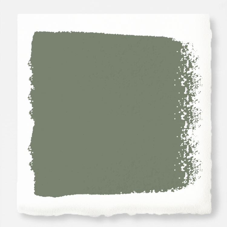 medium olive green paint named olive grove
