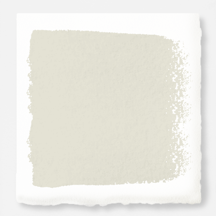 Warm beige interior paint named blanched