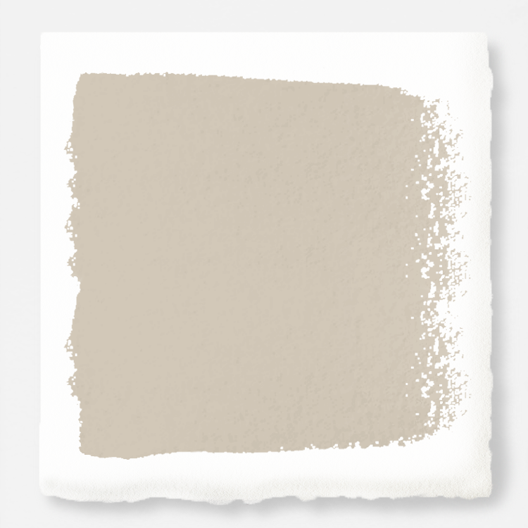 Dusty beige mixed with chalky tan interior paint