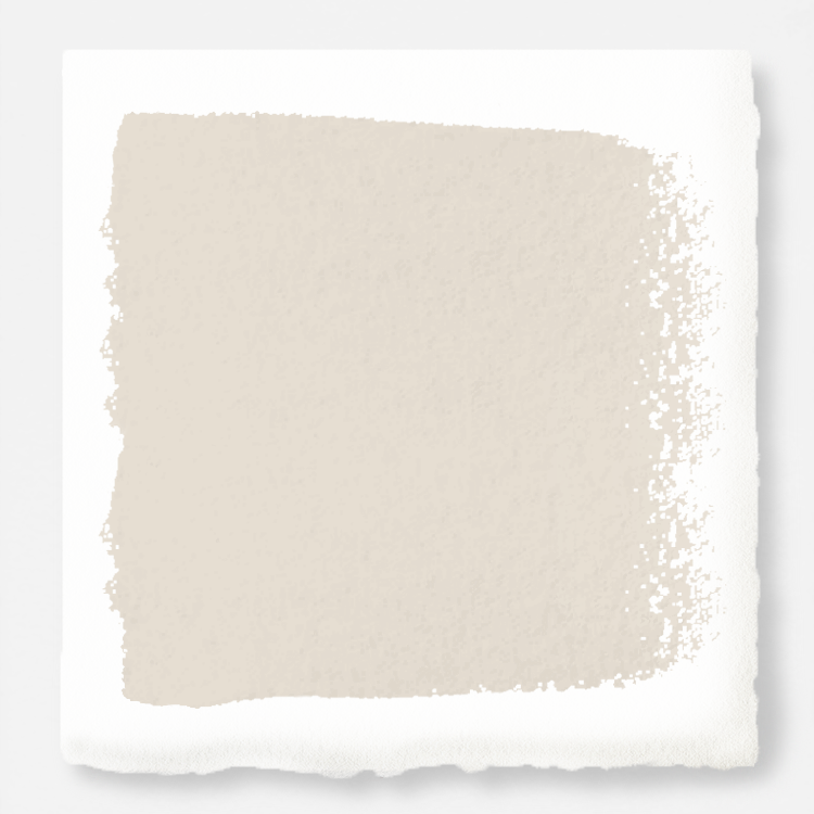 Oatmeal white with peach accents interior paint