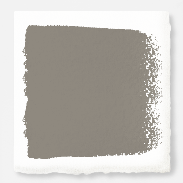 Muted smoky brown interior paint