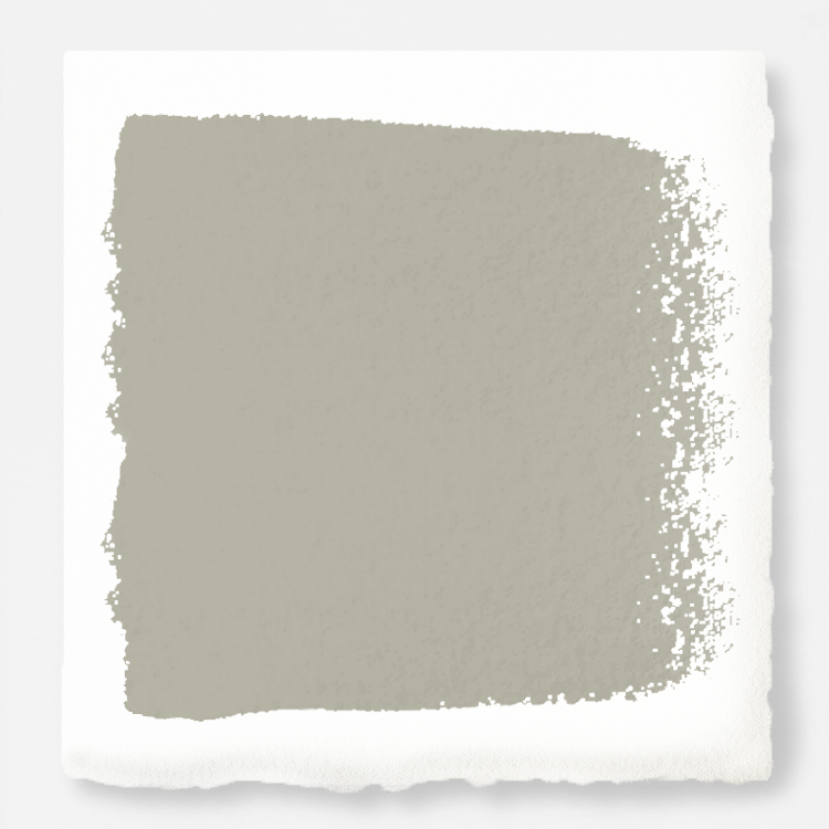 A mid-toned taupe interior paint named timeless look