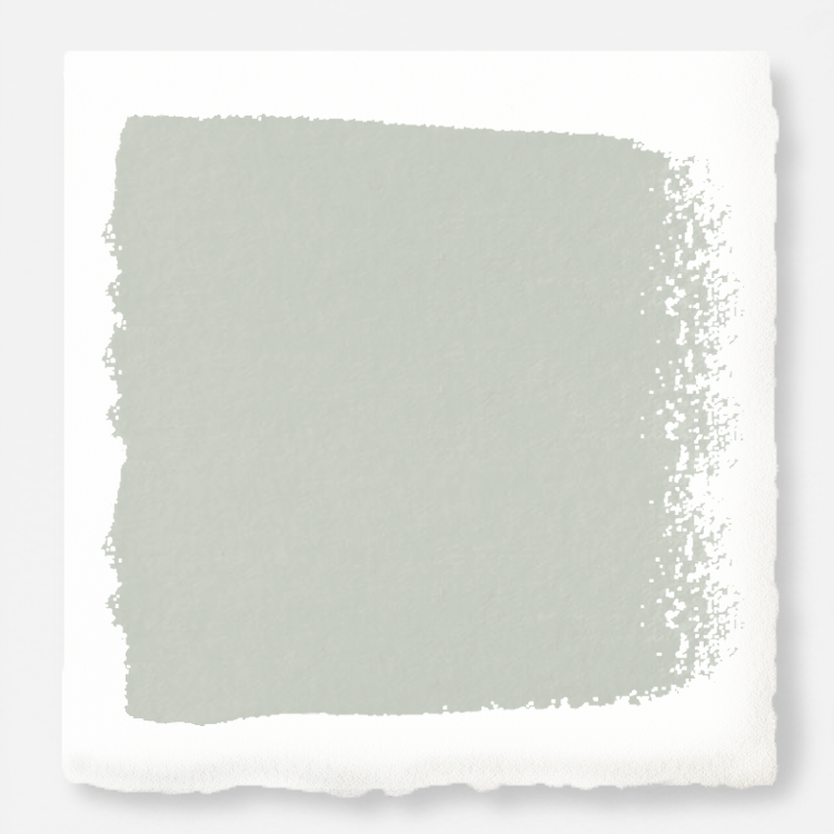 light blue grey with light green undertone paint