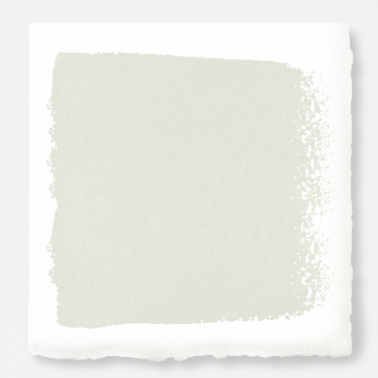 creamy weathered white interior paint swatch