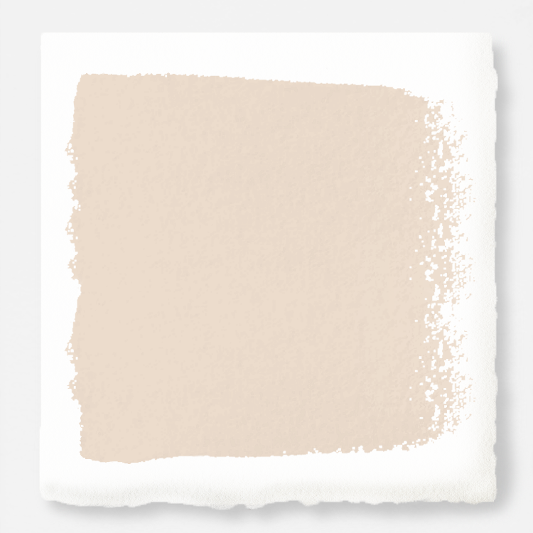 Warm soft peach interior paint