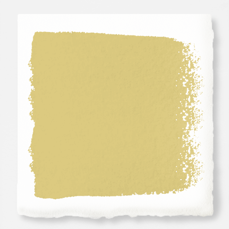 muted yellow with green undertones paint named heirloom yellow