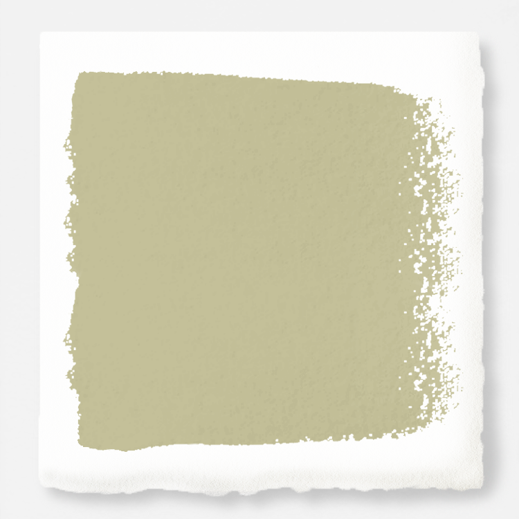 Light green yellow interior paint named sour apple