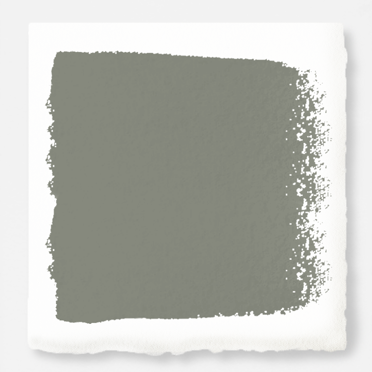 Pale ivy green interior paint