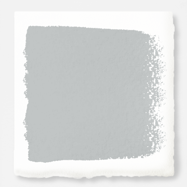 Light silver gray door and cabinet paint named loft