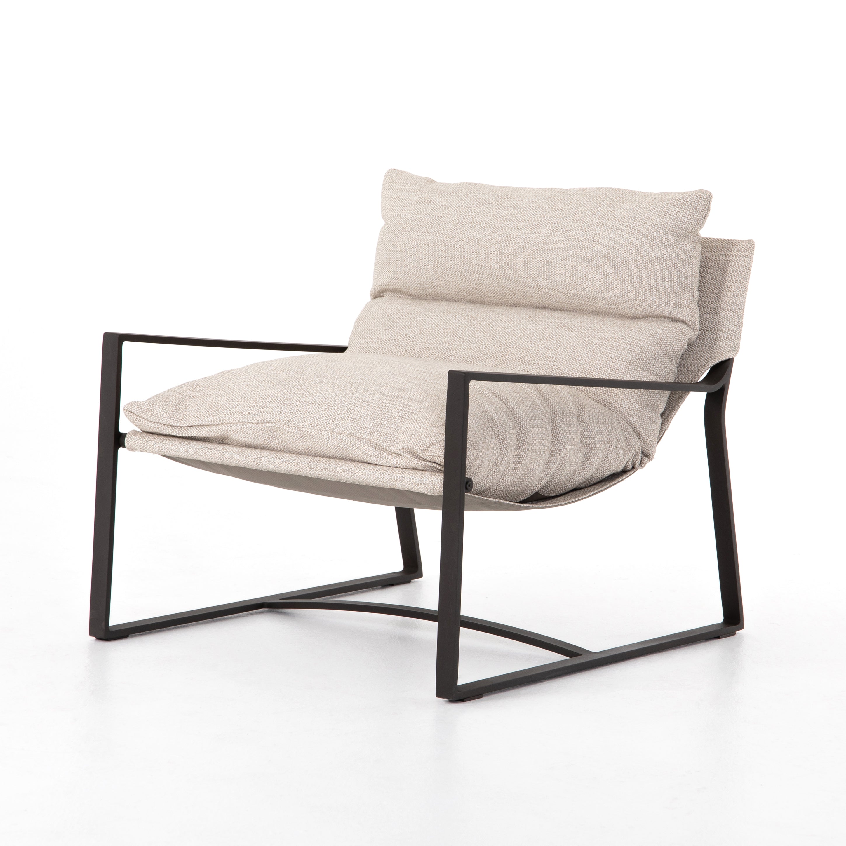 bodie upholstered outdoor sling chair for magnolia $1199.00