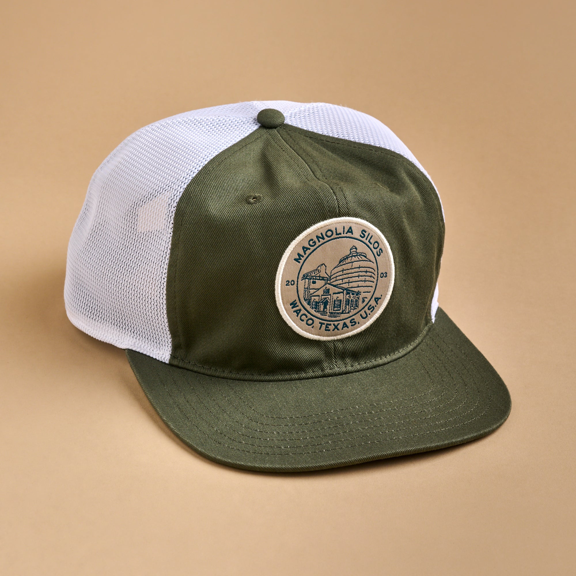 Silos Seal Green Patch Trucker