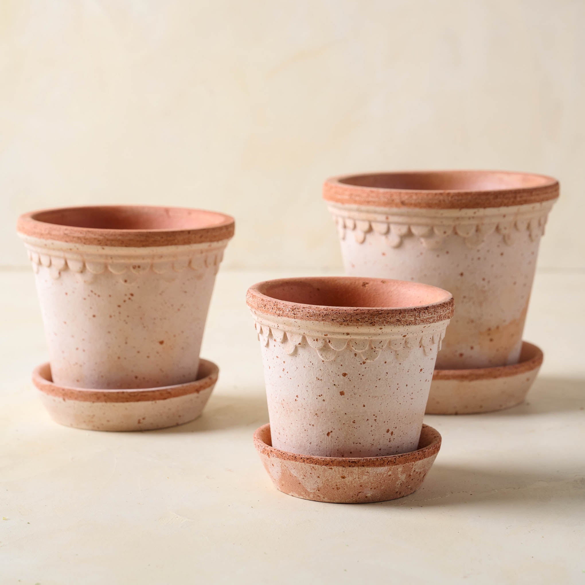 Terracotta Bergs Pot in small, medium and large On sale with items ranging from $16.00 to $24.00, discounted from $20.00 to $30.00