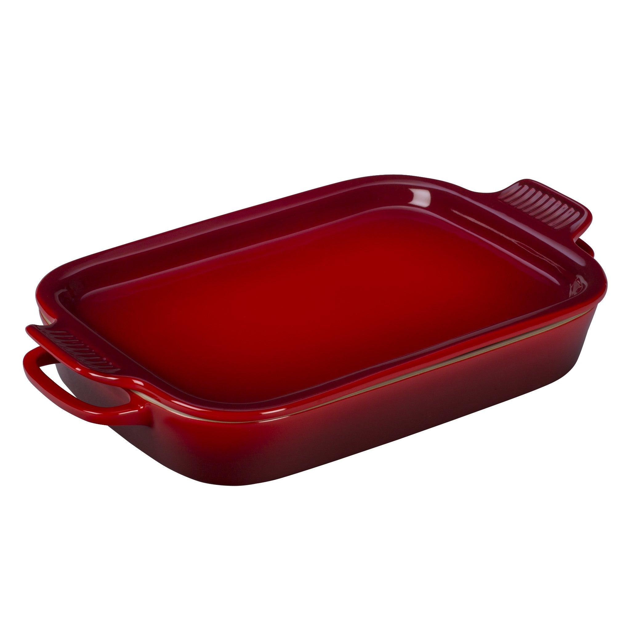 Le Creuset Rectangular Stoneware Dish with Platter Lid - Magnolia