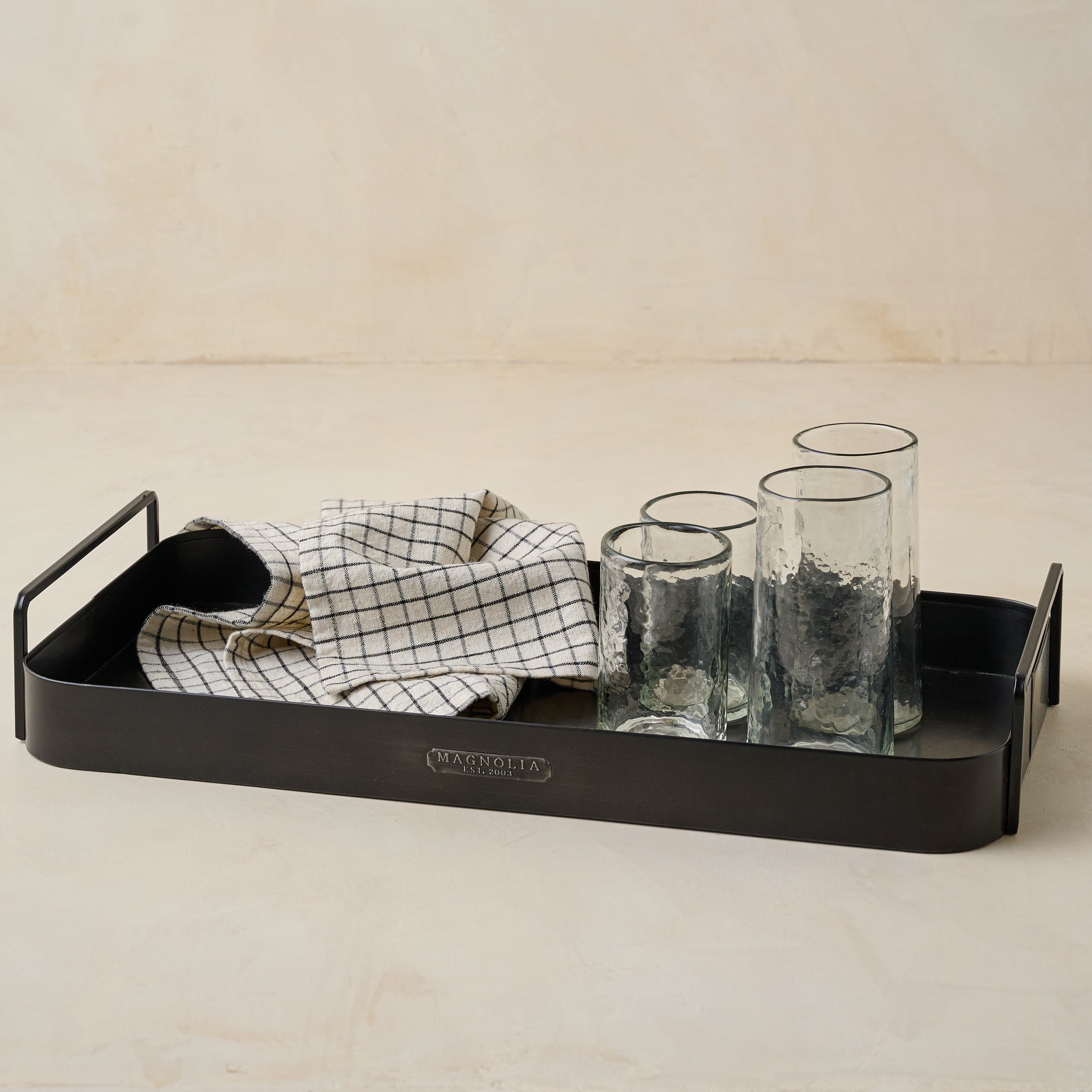 James Rectangular Metal Tray $52.00