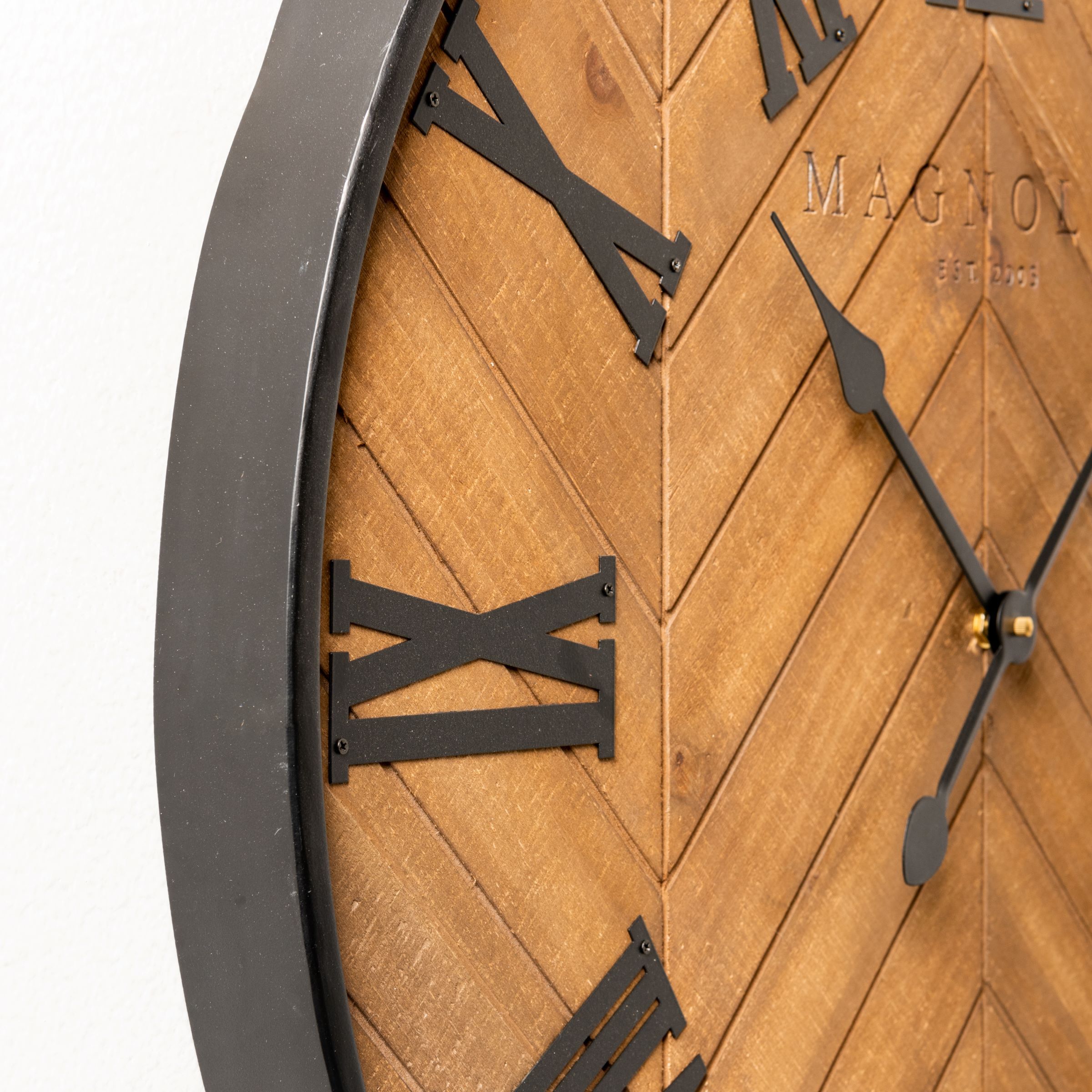 Gholson Wood Wall Clock