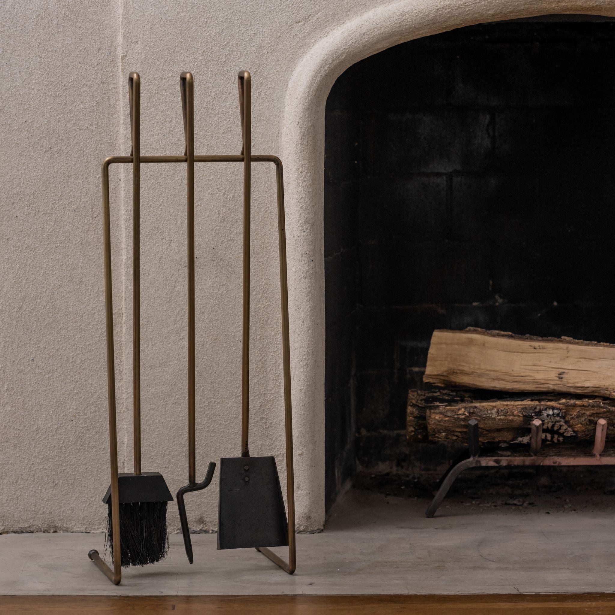 Sutton 3 Piece Fireplace Tool Set On sale for $75.60, discounted from $108.00