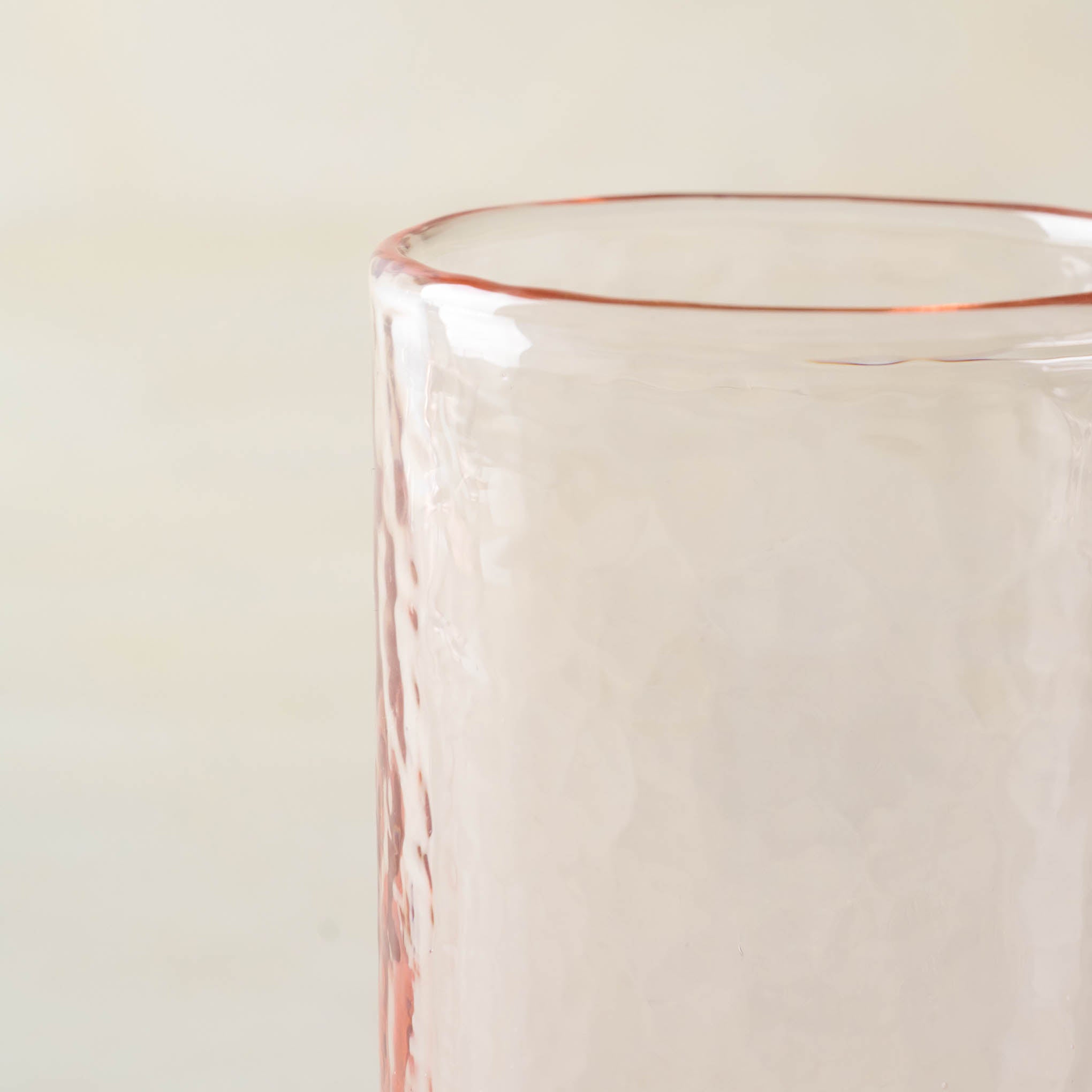 Rustic Glass Stacking Tumbler - Magnolia