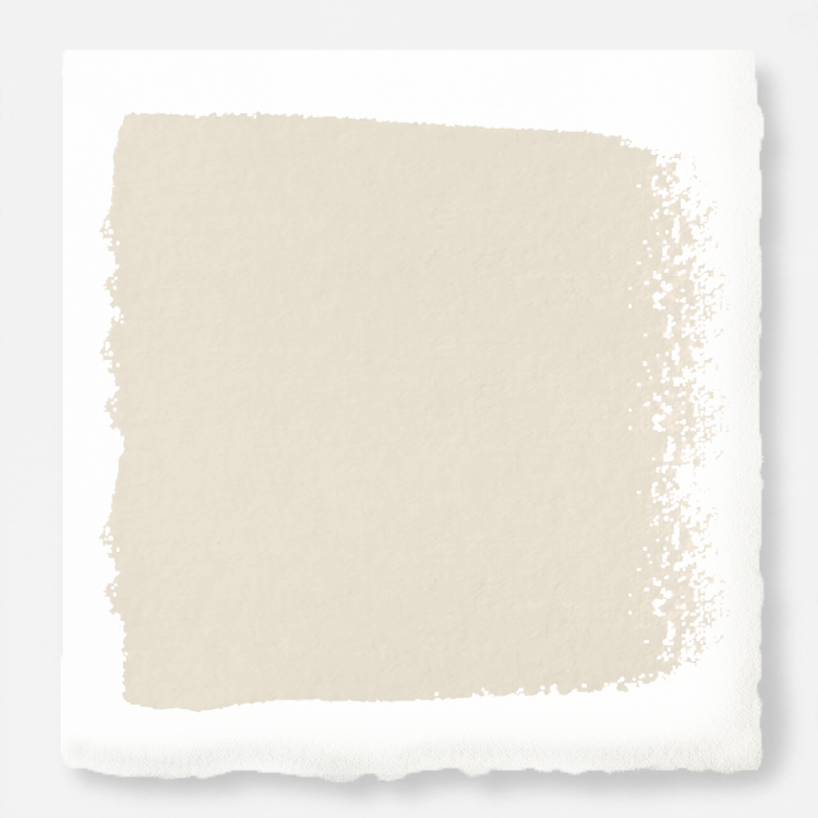 Creamy soft white interior paint named castle cream