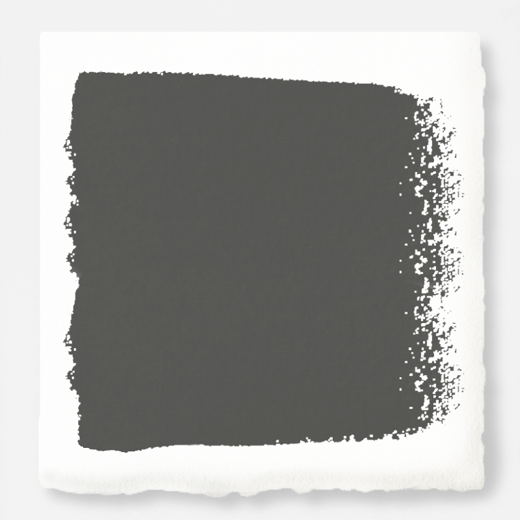 rich charcoal gray interior paint named Conservatory