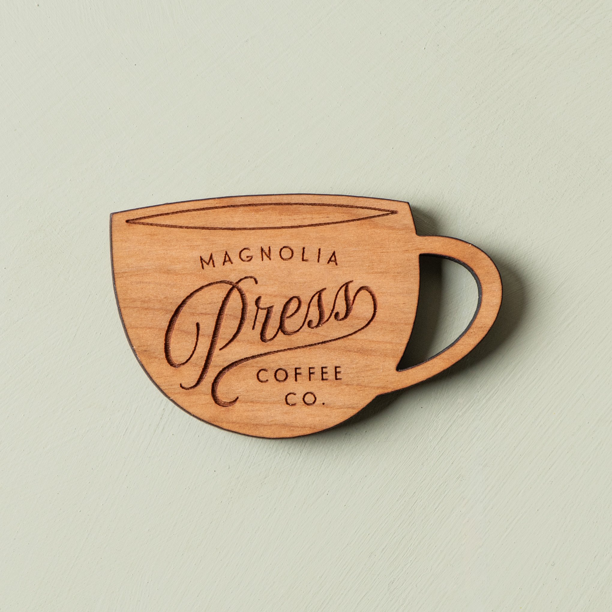 Magnolia Press Latte Mug Magnet$5.00