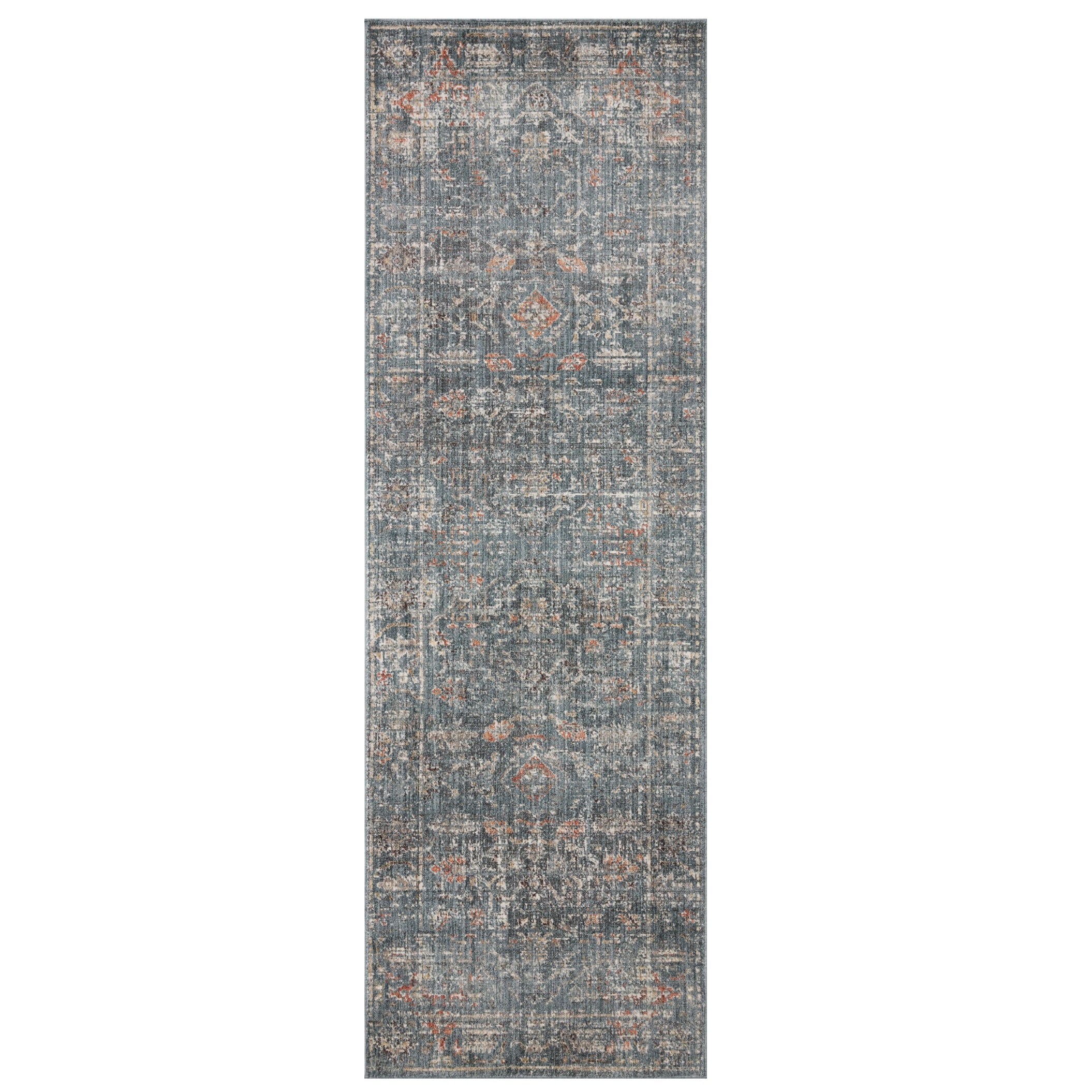 Millie Denim Multi Rug runner