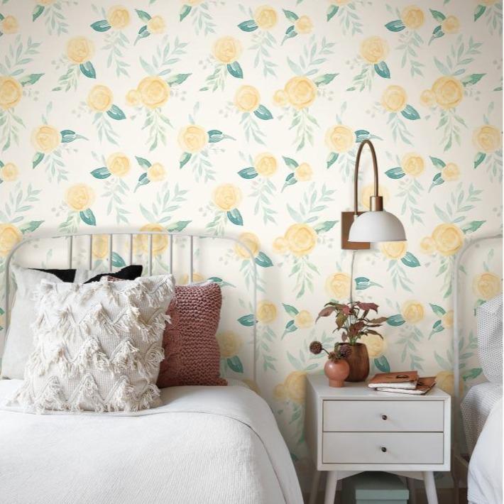 Magnolia Home ME1535 Olive Branch Olive Grove Wallpaper