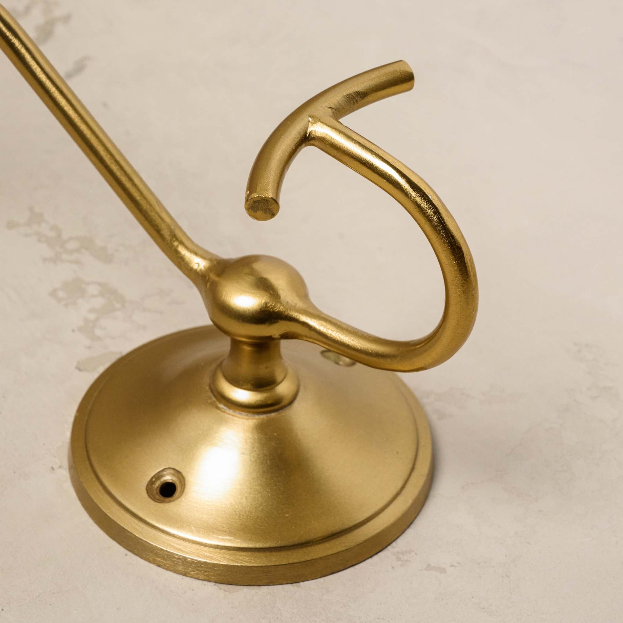 Reed Antiqued Brass Wall Hook - Magnolia