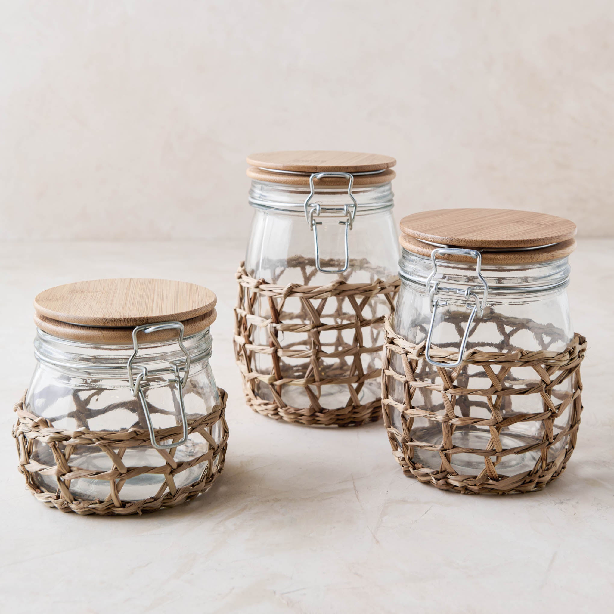 Rustic Glass Tumbler - Magnolia