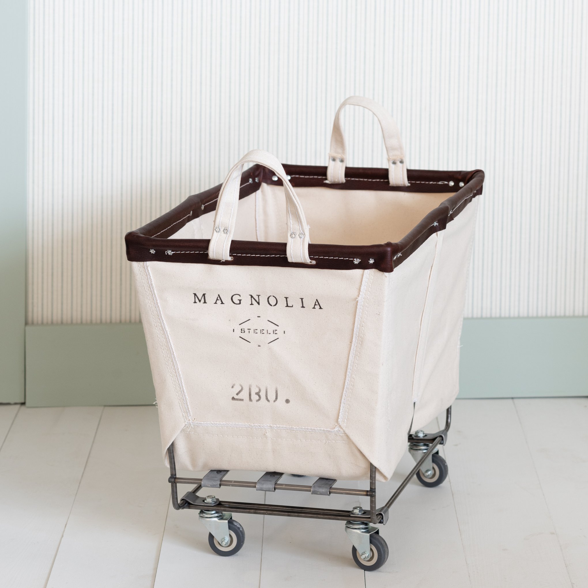 Magnolia Steele Canvas Utility Tote - Magnolia