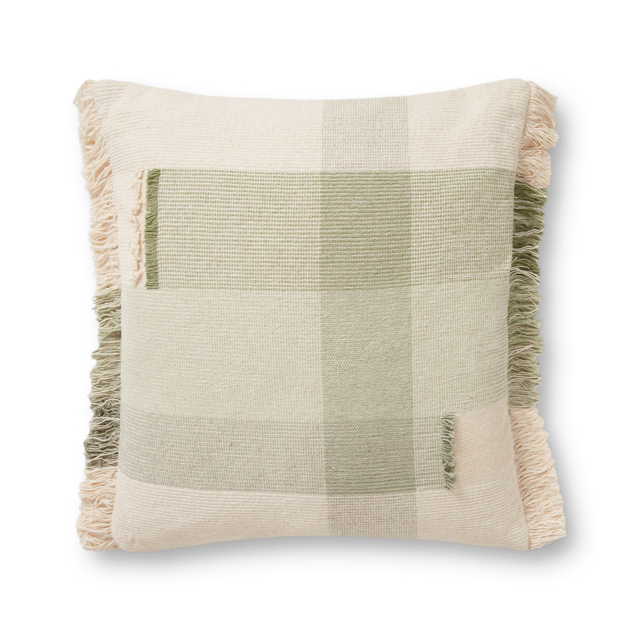 Olive Green plaid / Summer Pillow / Pillow Cover / Decorative