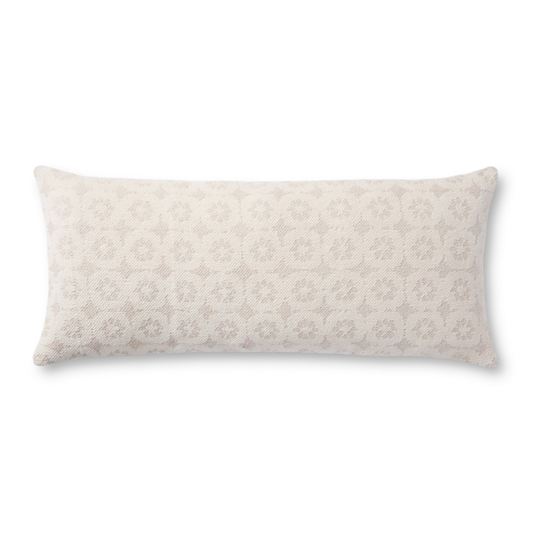 Loloi White 13x35 Rectangular Throw Pillow - #46X00