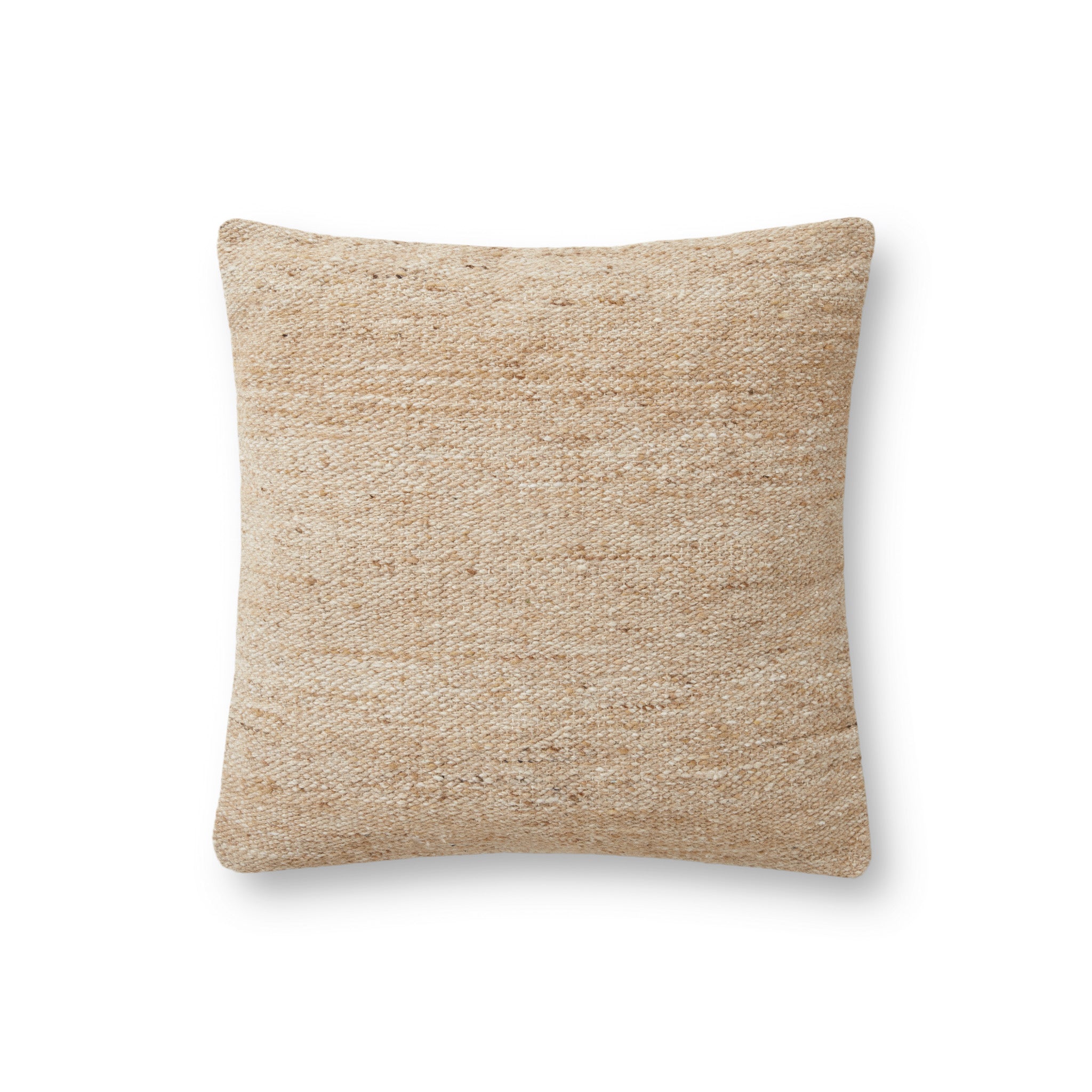 Oversized Oblong Woven Knotted Fringe Decorative Throw Pillow Natural -  Threshold™