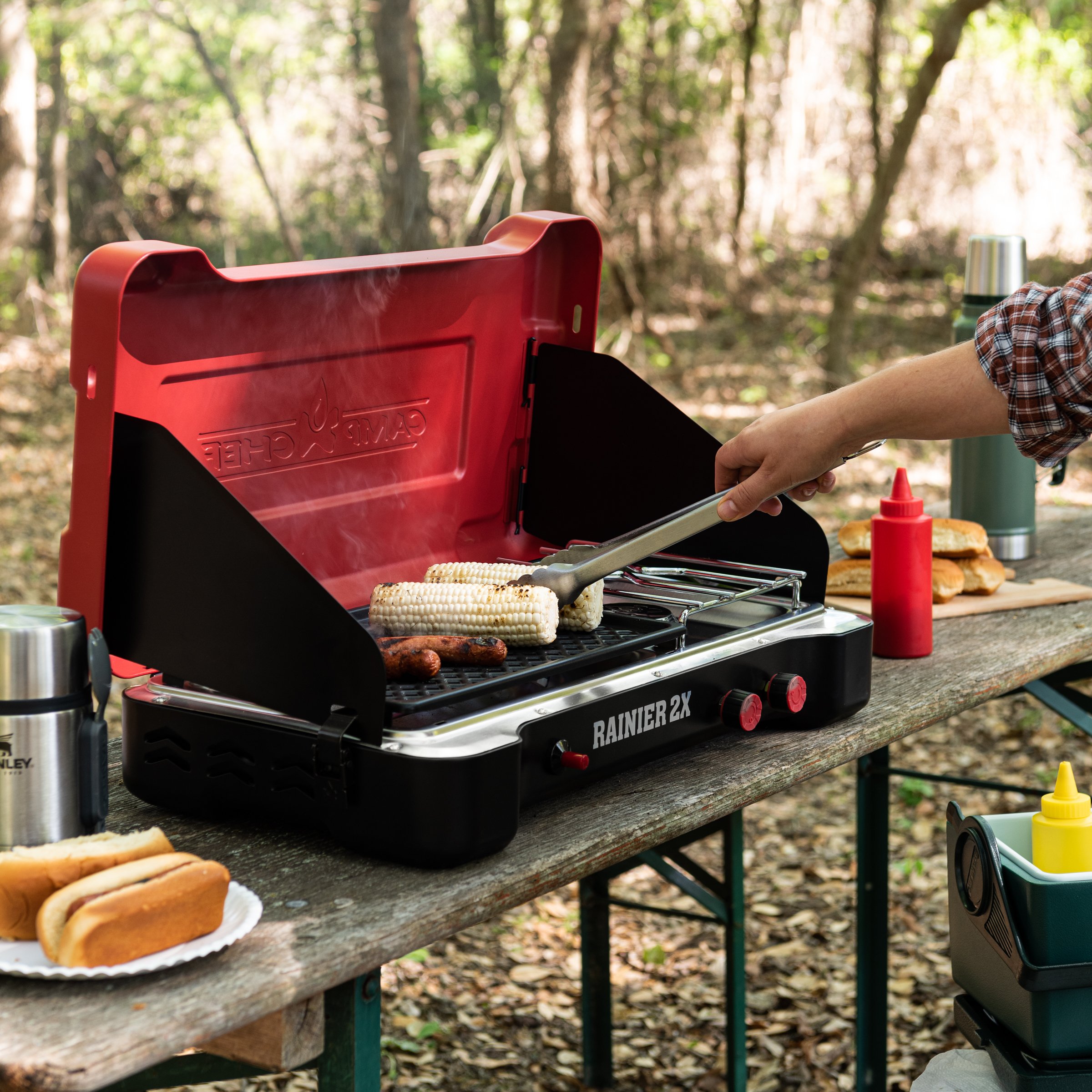 Camp Chef Square cast iron pan