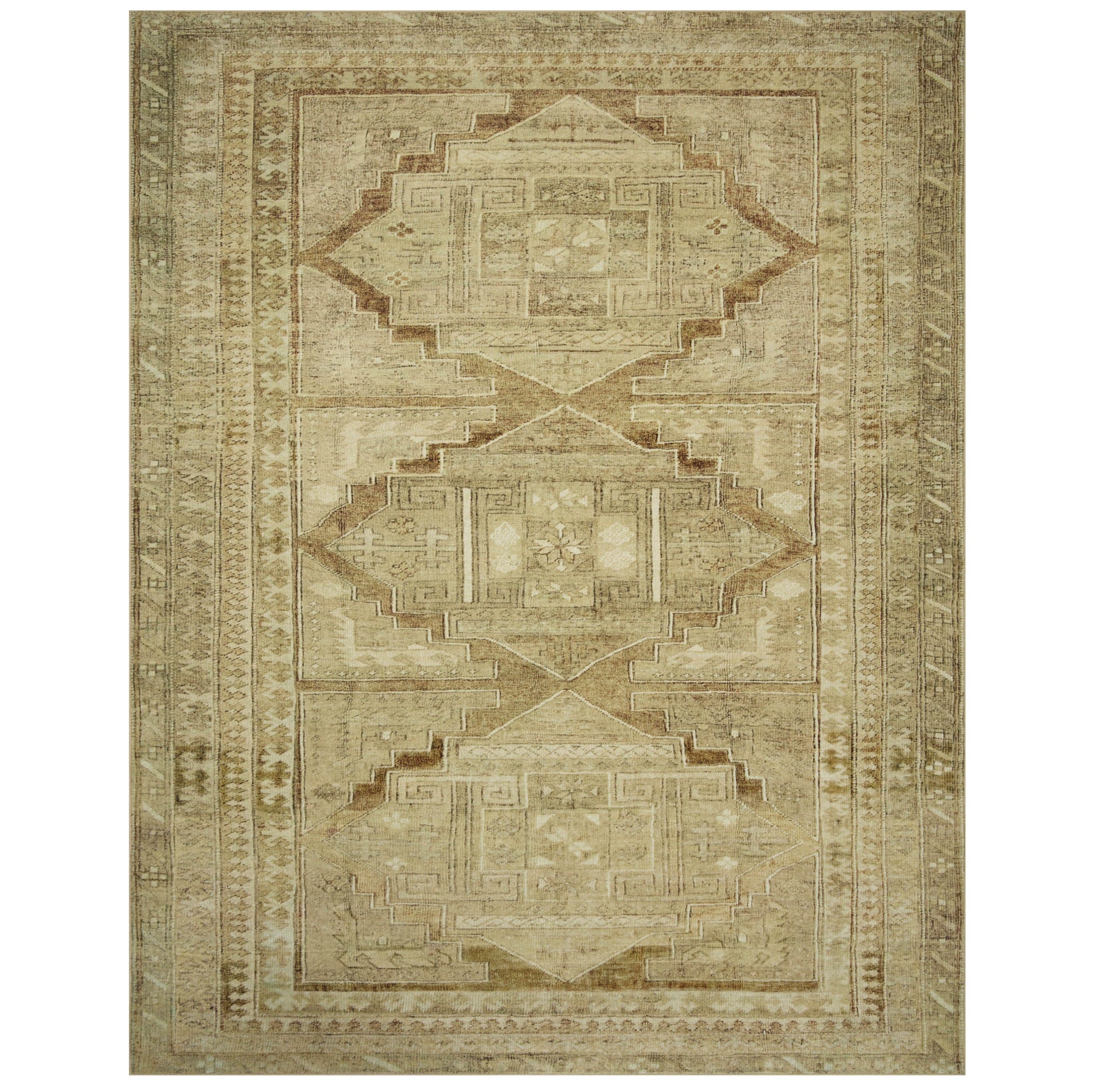 Sinclair Khaki Tobacco Rug