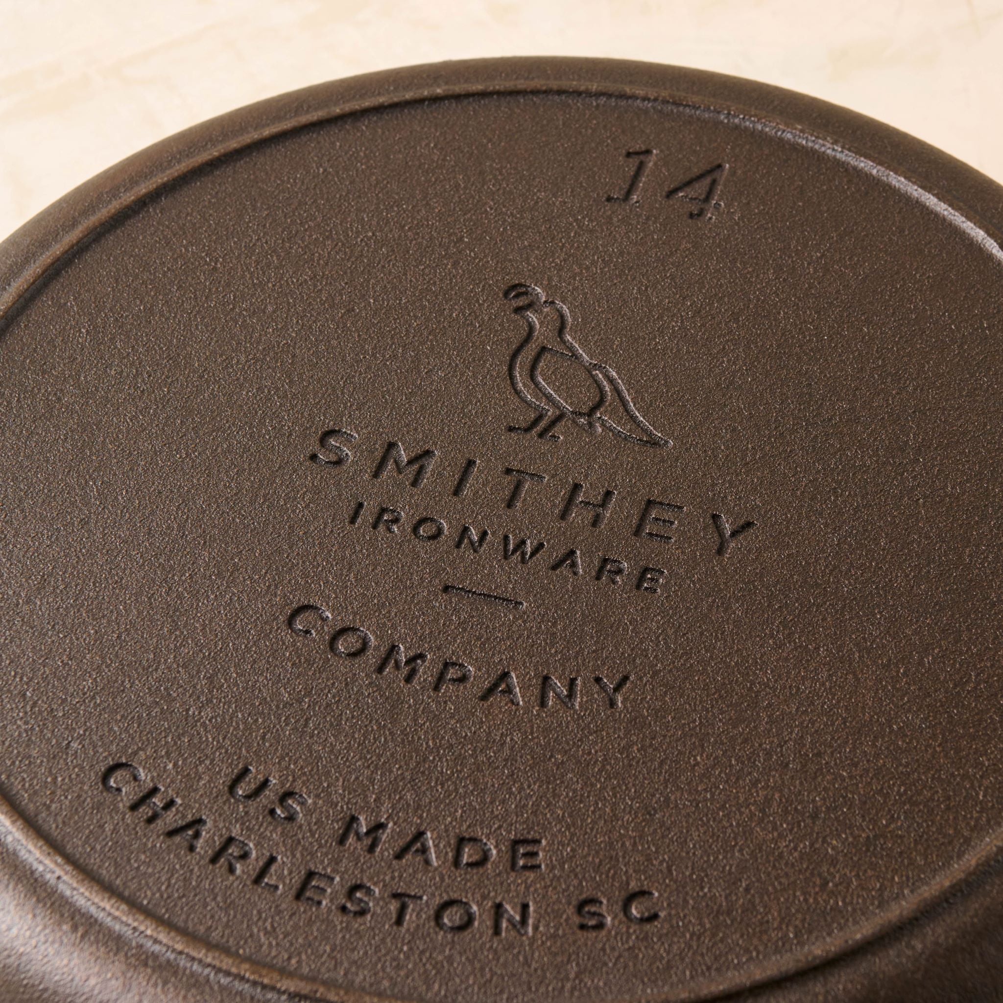 Smithey No. 14 Dual Handle Skillet - Holtz Leather