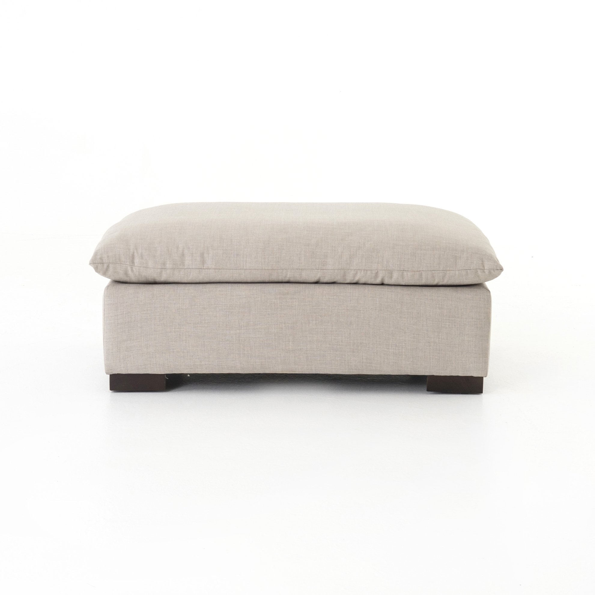 Monroe Ottoman - Magnolia