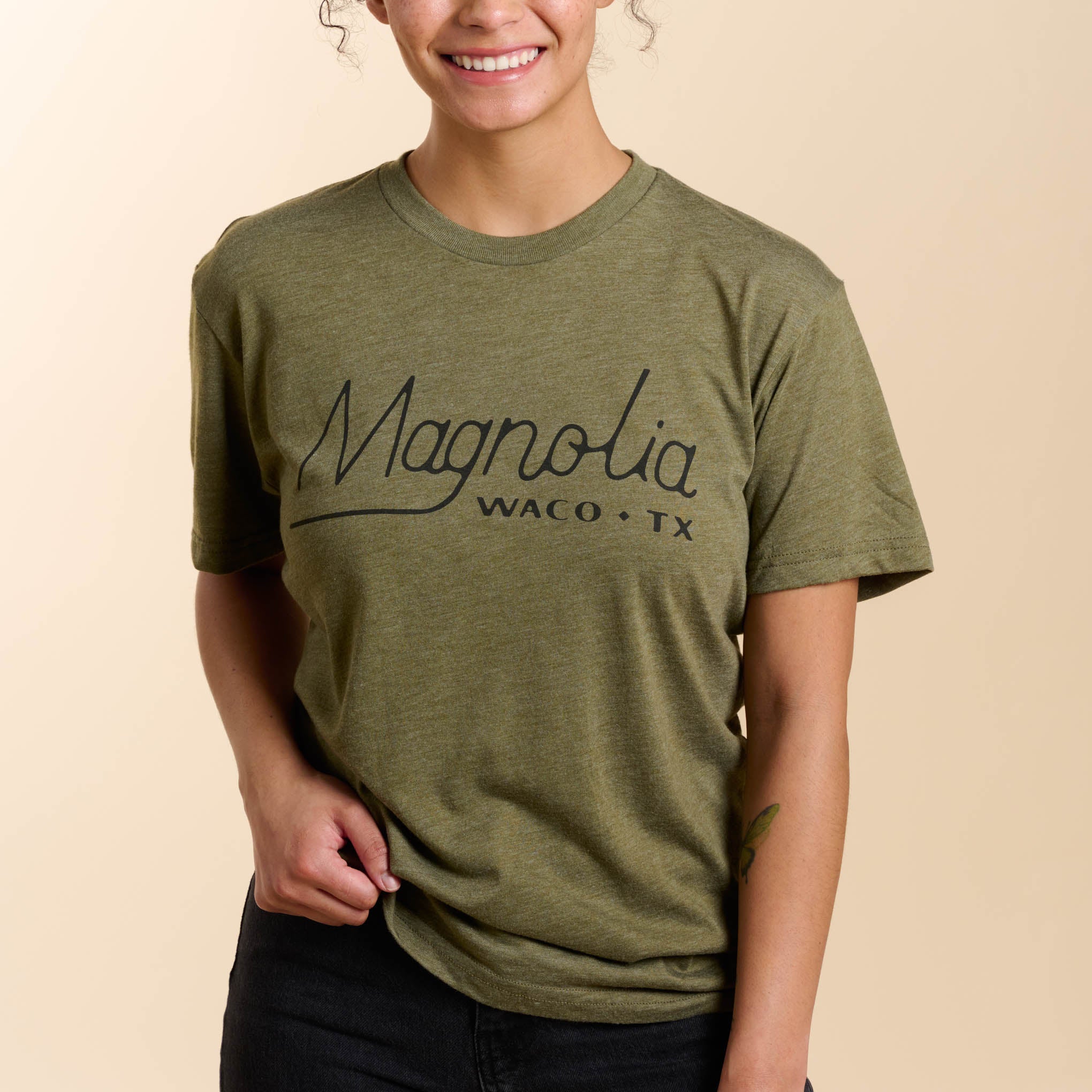 Vintage Magnolia Logo Shirt