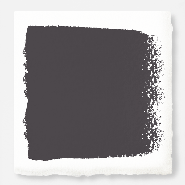 chalky black exterior paint