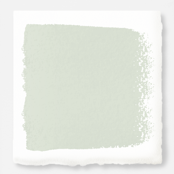 Almost white with gray and green undertones exterior paint