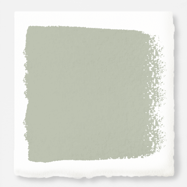 Creamy mint green exterior paint