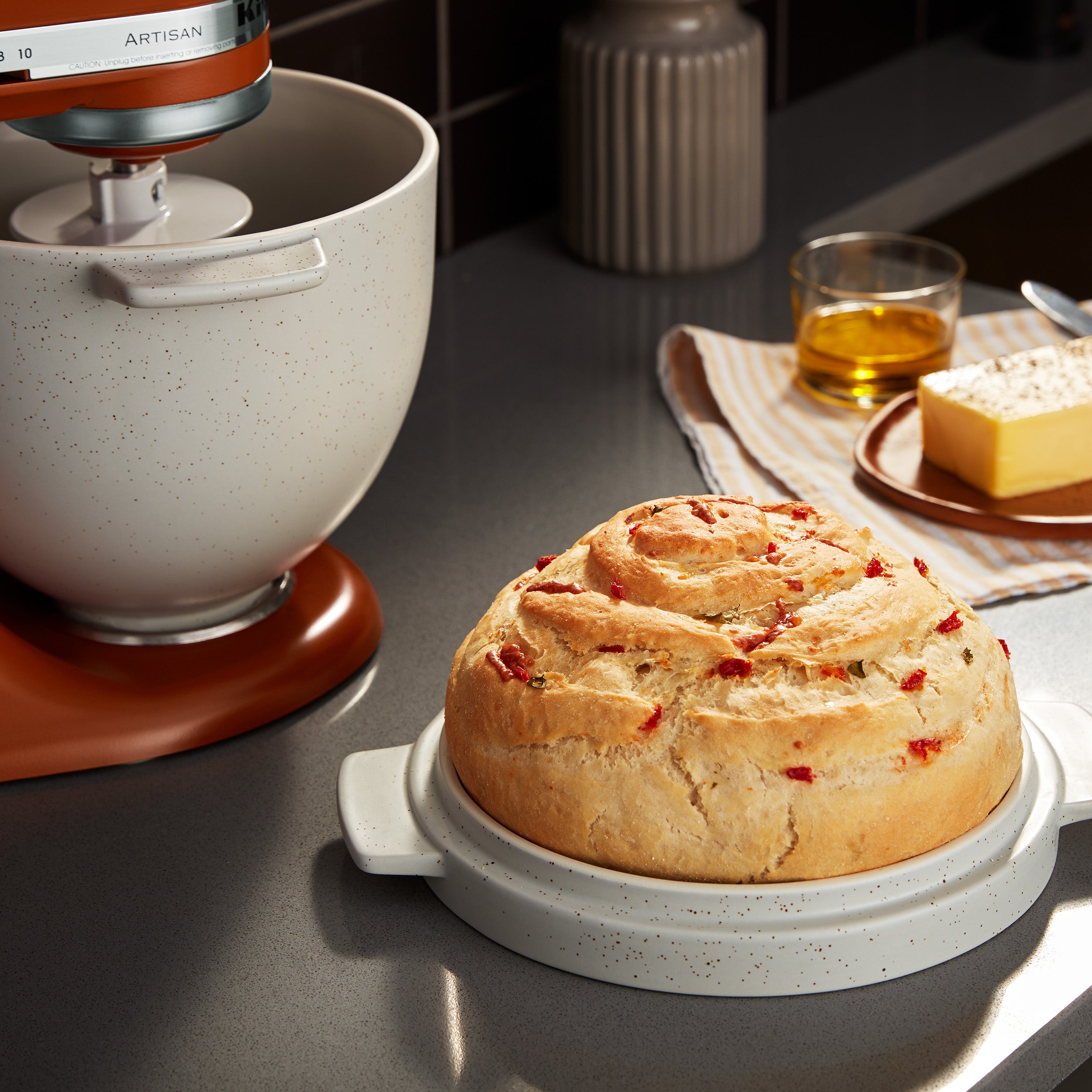 KitchenAid® Bread Bowl with Baking Lid & Reviews