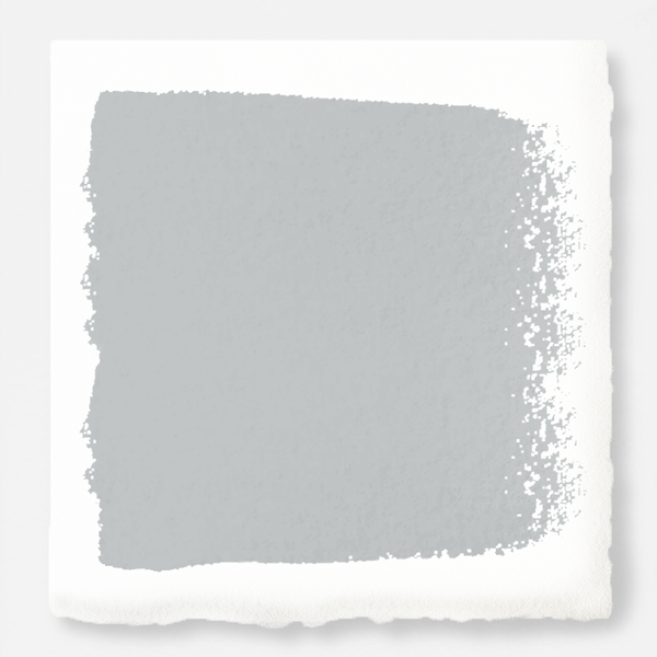Light silver gray exterior paint