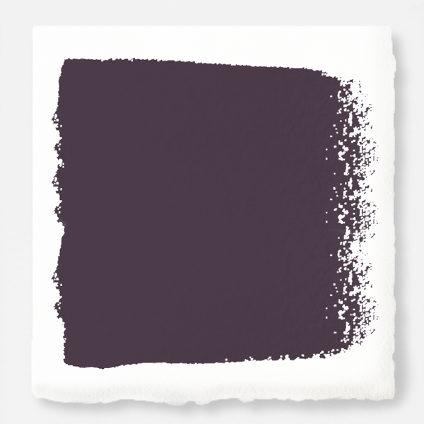 Deep eggplant purple exterior paint