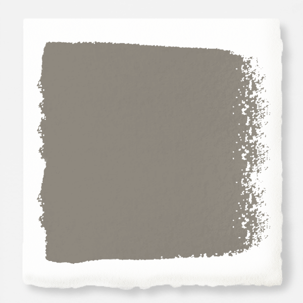 Muted smoky brown exterior paint