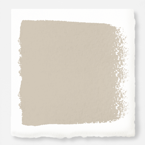 Dusty beige mixed with chalky tan paint