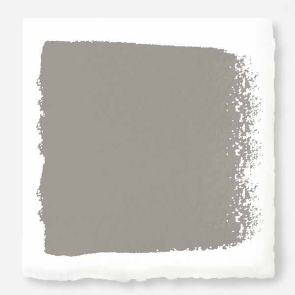 Muted gray with lavender hues exterior paint