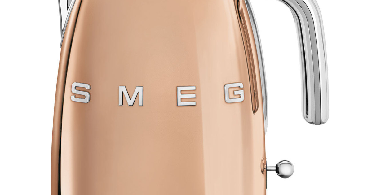 Smeg Electric Kettle Rose Gold