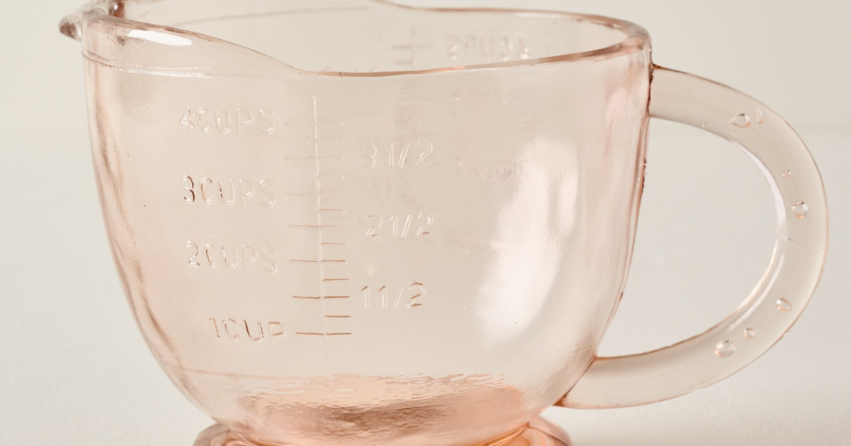 4 Cup Glass Measuring Cup - The Peppermill