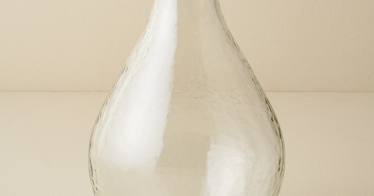 Rustic Glass Carafe - Magnolia